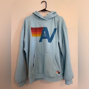 Blue aviator nation hoodie